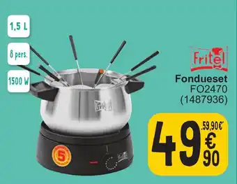 Cora Fritel Fondueset aanbieding