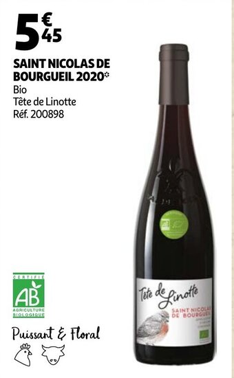 Auchan Saint nicolas de bourgueil 2020 aanbieding