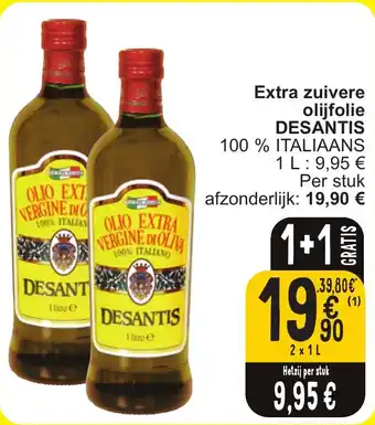 Cora Extra zuivere olijfolie DESANTIS aanbieding