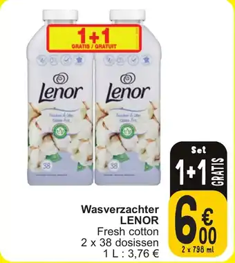 Cora Wasverzachter LENOR aanbieding