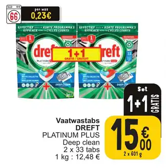 Cora Vaatwastabs DREFT aanbieding