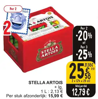 Cora STELLA ARTOIS aanbieding