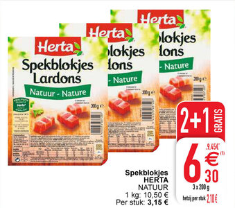 Cora Spekblokjes herta aanbieding