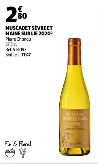 Muscadet sevre et maine sur lie 2020 35.5cl