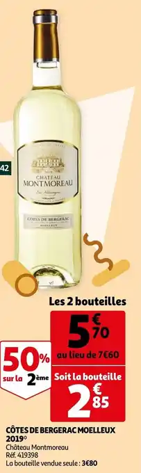 Cotes de bergerac modelleux 2019