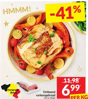Intermarché Ontbeend varkensgebraad aanbieding