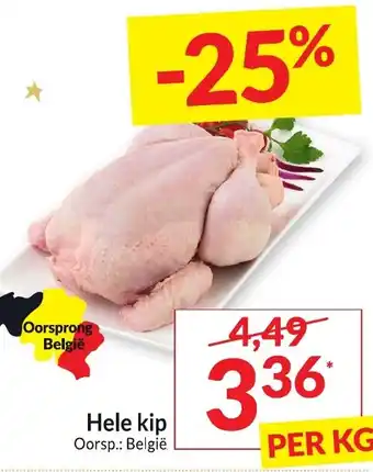 Intermarché Hele kip aanbieding