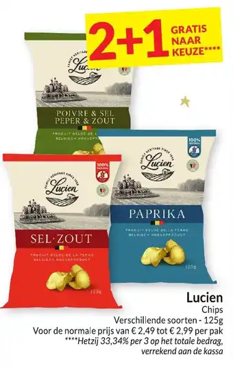 Intermarché Lucien Chips aanbieding