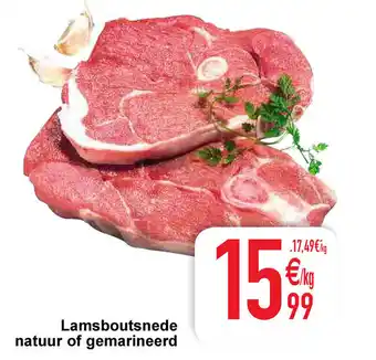 Cora Lamsboutsnede natuur of gemarineerd aanbieding