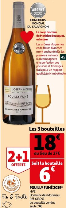 Pouilly fume 2019