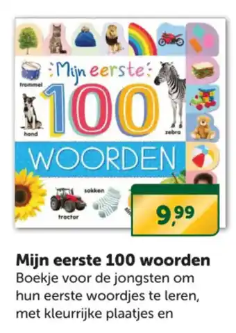 Boekenvoordeel Mijn eerste 100 woorden aanbieding