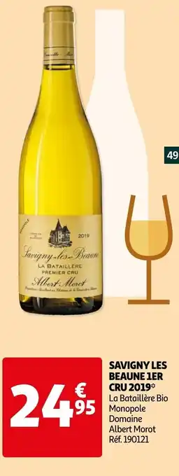 Auchan Savigny les beaune 1er cru 2019 aanbieding