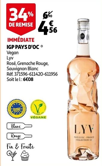 Auchan Igp pays d'oc aanbieding