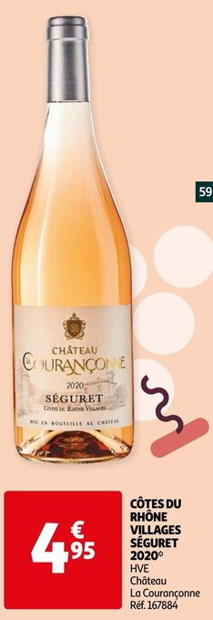 Cotes du rhone villages seguret 2020
