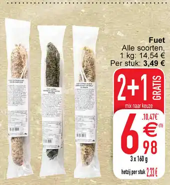 Cora Fuet aanbieding