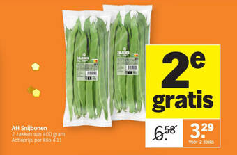 Albert Heijn Ah snijbonen aanbieding
