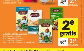 Albert Heijn Alle celestial seasonings aanbieding