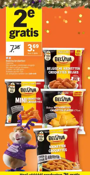 Albert Heijn Belviva kroketten aanbieding