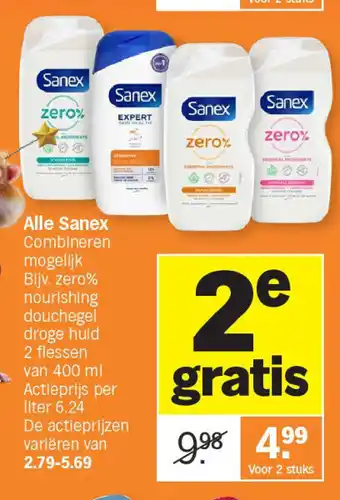 Albert Heijn Alle sanex aanbieding