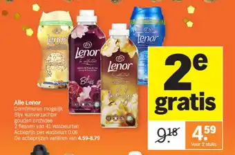 Albert Heijn Alle lenor aanbieding