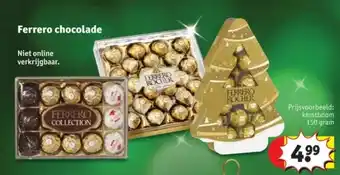 Kruidvat Ferrero chocolade aanbieding