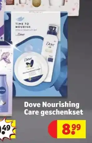 Kruidvat Dove nourishing care geschenkset aanbieding
