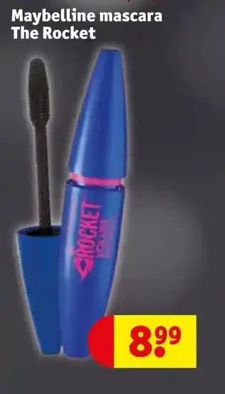 Kruidvat Maybelline mascara the rocket aanbieding