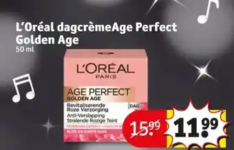 L’oréal dagcrèmeage perfect golden age