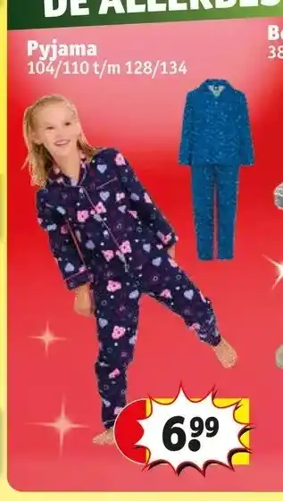 Kruidvat Pyjama aanbieding