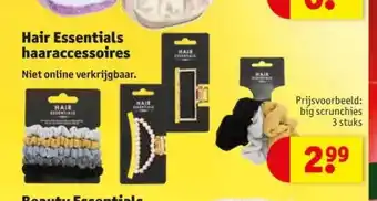 Kruidvat Hair essentials haaraccessoires aanbieding