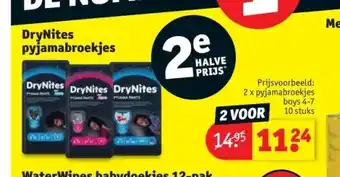 Kruidvat Drynites pyjamabroekjes aanbieding