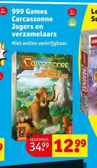 Kruidvat 999 games carcassonne jagers en verzamelaars aanbieding