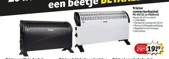 Kruidvat Tristar convectorkachel aanbieding