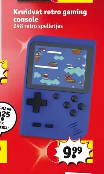 Kruidvat Kruidvat retro gaming console aanbieding