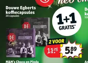 Kruidvat Douwe egberts koffiecapsules aanbieding