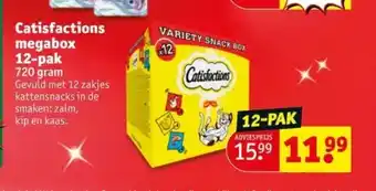 Kruidvat Catisfactions megabox 12-pak 720 gram aanbieding