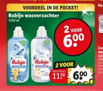 Kruidvat Robijn wasverzachter aanbieding