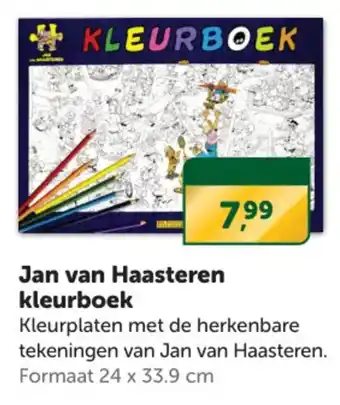 Boekenvoordeel Jan van Haasteren kleurboek aanbieding