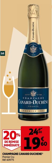 Champagne canard duchene