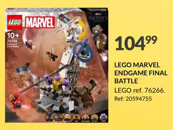 Fun LEGO MARVEL ENDGAME FINAL BATTLE aanbieding