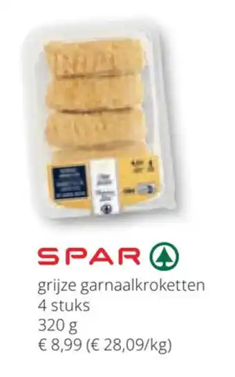 grijze garnaalkroketten 4 stuks 320 g