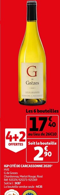Igp cite de carcassonne 2020