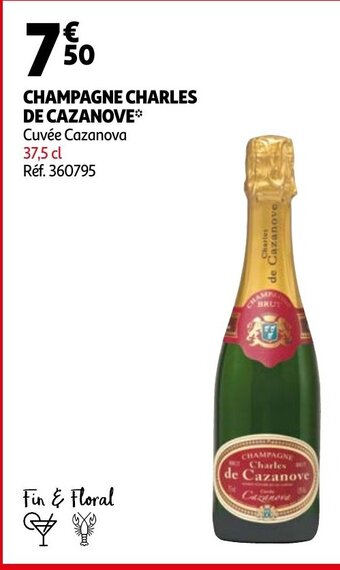 Auchan Champagne charles de cazanove aanbieding