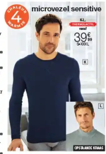 Damart Microvezel Sensitive S-XXXL aanbieding
