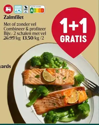Delhaize Zalmfilet aanbieding