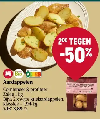Delhaize Aardappelen aanbieding
