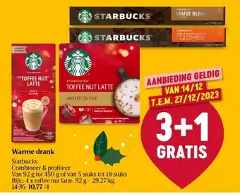 Delhaize Warme drank aanbieding