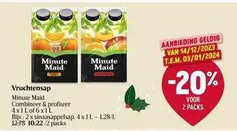 Delhaize Vruchtensap aanbieding