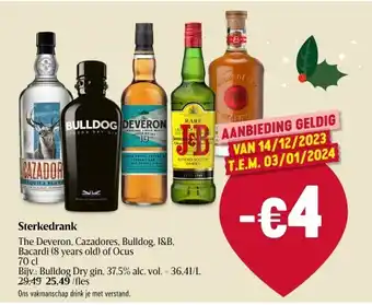 Delhaize Sterkedrank aanbieding