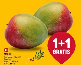 Delhaize Mango aanbieding